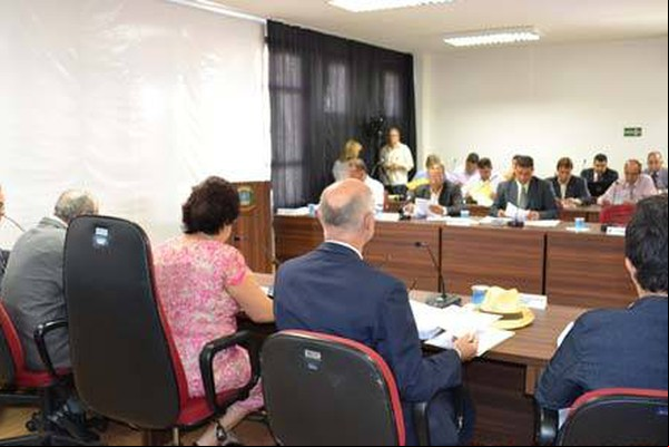 Servidores protestam por melhores condições de trabalho em reunião da Câmara