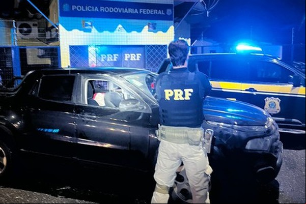 Fiat Toro roubada em São Paulo é recuperada pelo Grupo Tático da PRF de Patos de Minas