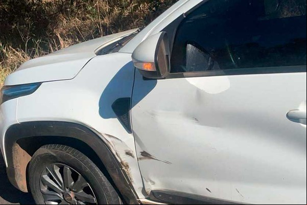 Ultraagem proibida causa acidente com 3 automóveis na MG 410
