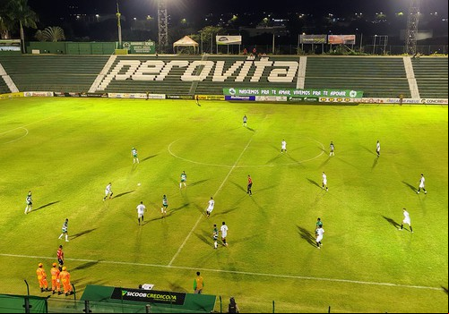 Com um a menos desde o primeiro tempo, Mamoré empata em 1x1 com o Varginha e segue invicto