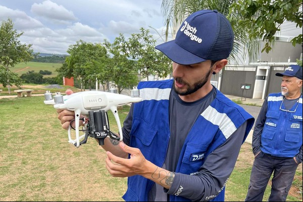 Drones serão usados para reforçar o combate ao mosquito Aedes Aegypti em Patos de Minas