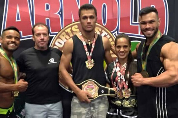 Atletas patenses ganham cinturão e medalhas no Arnold Classis South América em São Paulo
