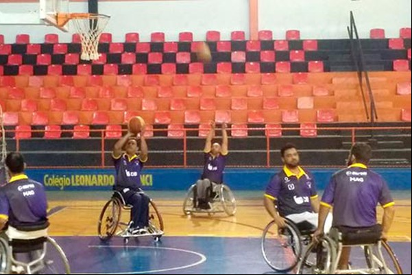 Equipe de basquete em cadeira de rodas de Patos de Minas irá disputar copa no estado de Goiás