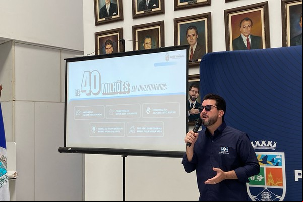 Falcão e Sandra apresentam balanço dos primeiros 100 dias do segundo mandato