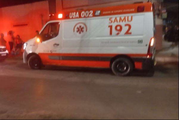 Socorristas do Samu am quase uma hora tentando salvar paciente que sofreu parada cardiorrespiratória