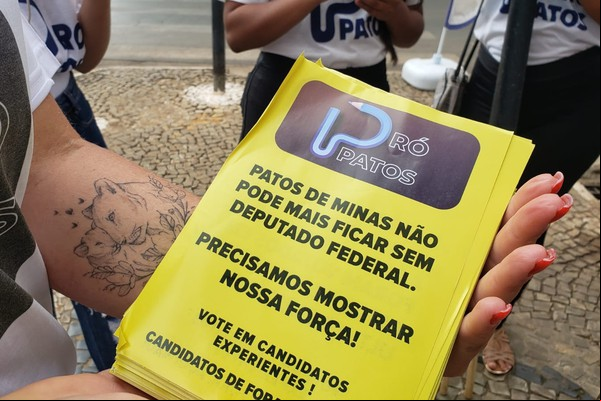 Movimento Pró Patos não dá o resultado esperado e cidade continuará sem deputado federal