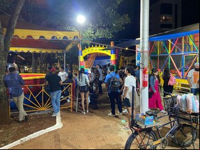 “Espaço Kids” ou “Espaço Popular”? Crianças, adolescentes e adultos marcam presença nos brinquedos da Fenapraça