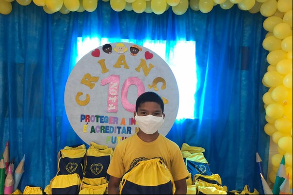 Campanha da LBV pela educação também atua no combate à fome e na prevenção da Covid-19