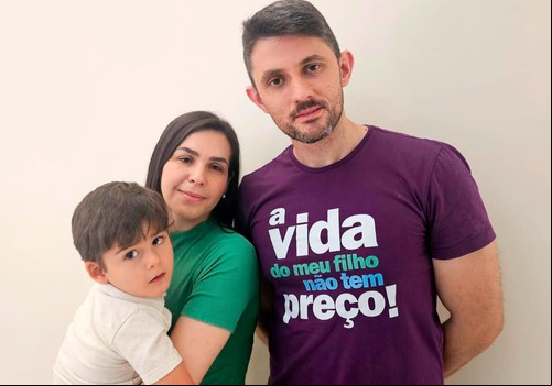 Campanha em prol do garotinho Dudu atinge meta e arrecada R$18 milhões
