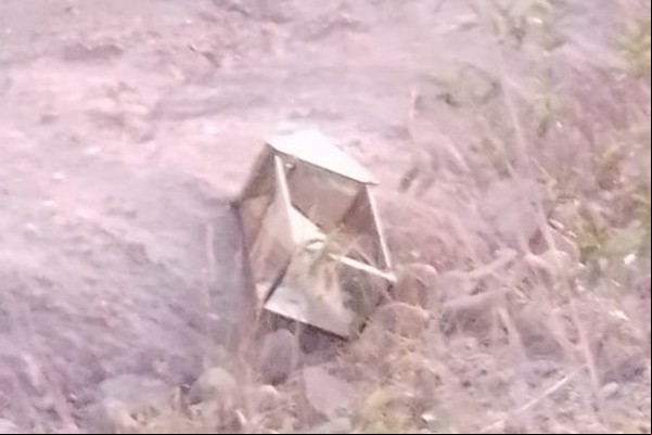 Capelinha construída na Serra do Mamão é destruída por vândalos e fiéis ficam revoltados