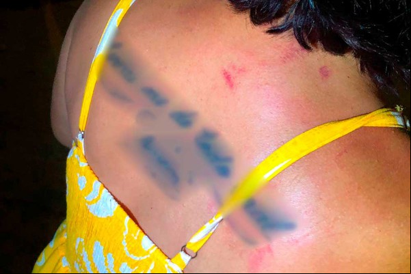 Proibido de se aproximar, homem dá socos e enforca ex com bebê nos braços em Patos de Minas