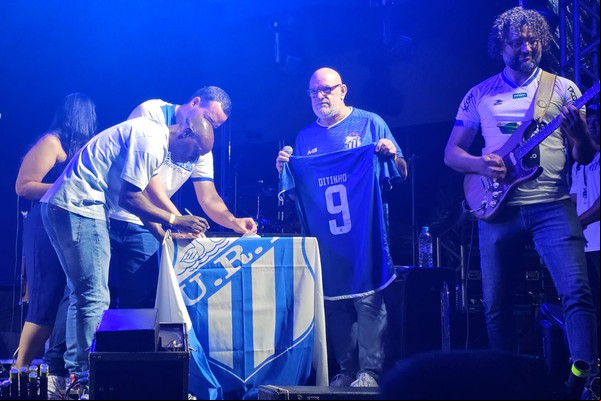 Ditinho será jogador da URT em 2025; anúncio foi feito durante festa de lançamento da temporada