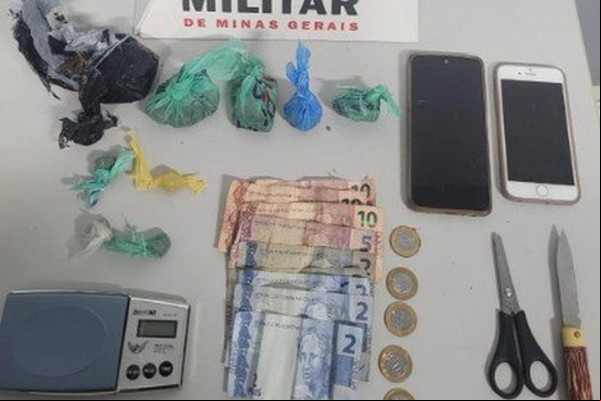 Adolescentes são abordados com maconha e jovem acaba preso por tráfico e corrupção de menores