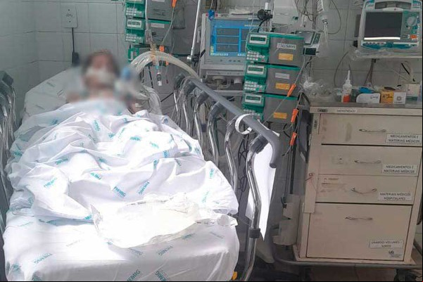 Familiares clamam por vaga em UTI Pediátrica para criança com quadro grave de anemia e pneumonia